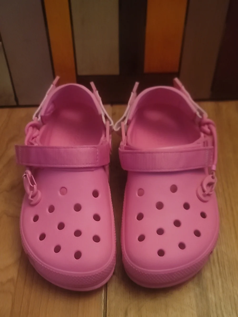Crocs X Pink Post Malone W8